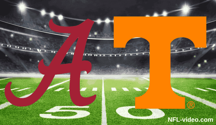 Alabama Crimson Tide vs. Tennessee Volunteers - Full Game Replay - College Football - October 17, 2026