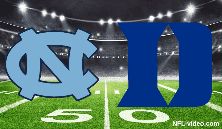 North Carolina Tar Heels vs. Duke Blue Devils - Full Game Replay - College Football - October 17, 2026