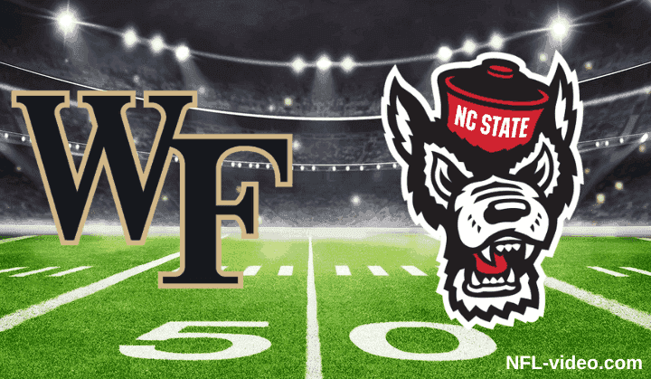 Wake Forest Demon Deacons vs. NC State Wolfpack - Full Game Replay - College Football - October 10, 2026 NCAA College Football Full Game