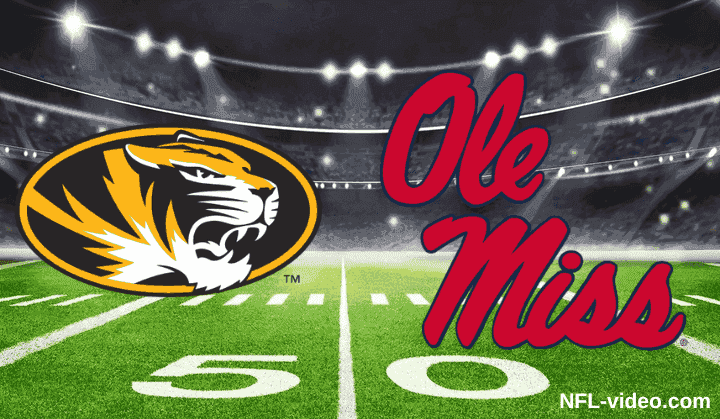Missouri Tigers vs. Ole Miss Rebels - Full Game Replay - College Football - October 17, 2026