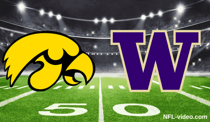 Iowa Hawkeyes vs. Washington Huskies - Full Game Replay - College Football - October 9, 2026