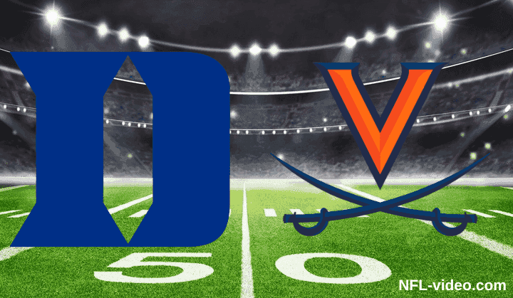 Duke Blue Devils vs. Virginia Cavaliers - Full Game Replay - College Football - October 23, 2026