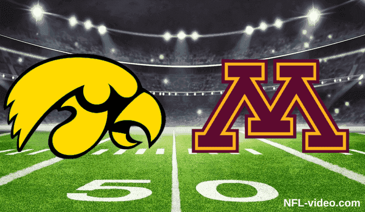 Iowa Hawkeyes vs. Minnesota Golden Gophers - Full Game Replay - College Football - October 24, 2026