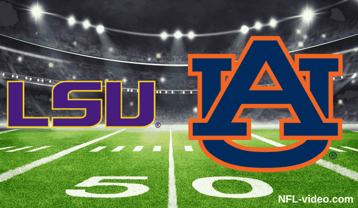 LSU Tigers vs. Auburn Tigers - Full Game Replay - College Football - October 24, 2026
