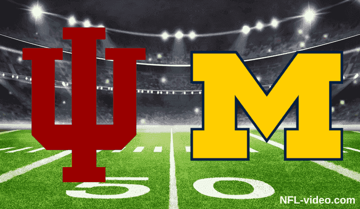 Indiana Hoosiers vs. Michigan Wolverines - Full Game Replay - College Football - October 24, 2026
