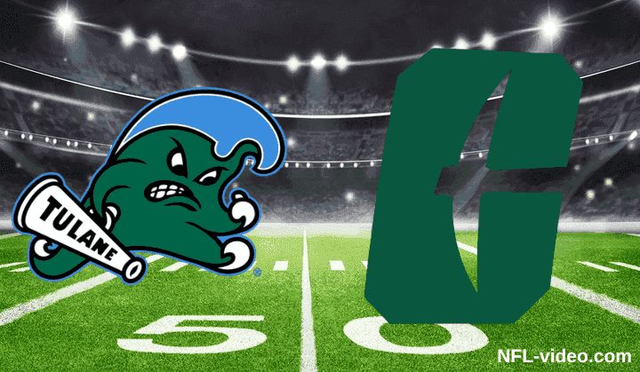 Tulane Green Wave vs. Charlotte 49ers - Full Game Replay - College Football - October 30, 2026