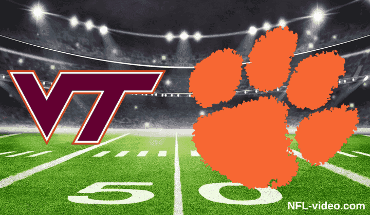 Virginia Tech Hokies vs. Clemson Tigers - Full Game Replay - College Football - October 24, 2026
