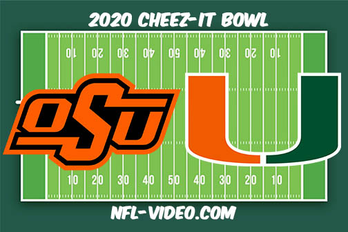 Oklahoma State vs Miami Football Full Game & Highlights 2020 Cheez-It Bowl