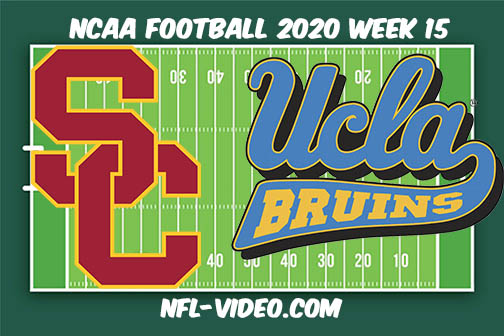 USC vs UCLA Football Full Game & Highlights 2020 College Football Week 15