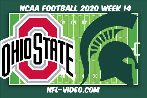 Ohio State vs Michigan State Football Full Game & Highlights 2020 College Football Week 14