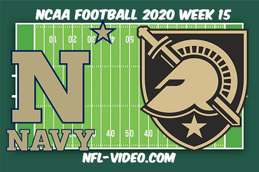 Navy vs Army Football Full Game & Highlights 2020 College Football Week 15