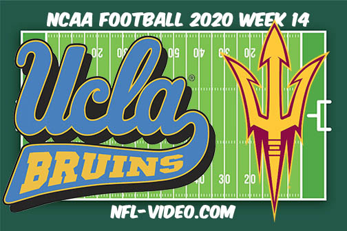 UCLA vs Arizona State Football Full Game & Highlights 2020 College Football Week 14