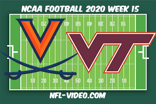 Virginia vs Virginia Tech Football Full Game & Highlights 2020 College Football Week 15