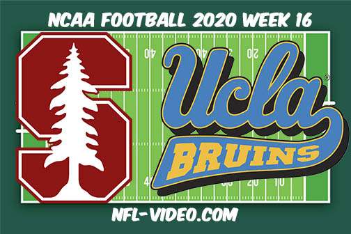 Stanford vs UCLA Football Full Game & Highlights 2020 College Football Week 16