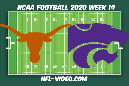 Texas vs Kansas State Football Full Game & Highlights 2020 College Football Week 14