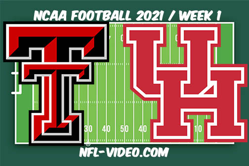 Texas Tech vs Houston Week 1 2021 Football Full Game Replay 2021 College Football