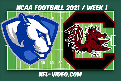 Eastern Illinois vs South Carolina Week 1 2021 Football Full Game Replay 2021 College Football