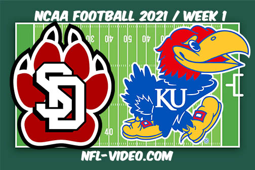 South Dakota vs Kansas Week 1 2021 Football Full Game Replay 2021 College Football
