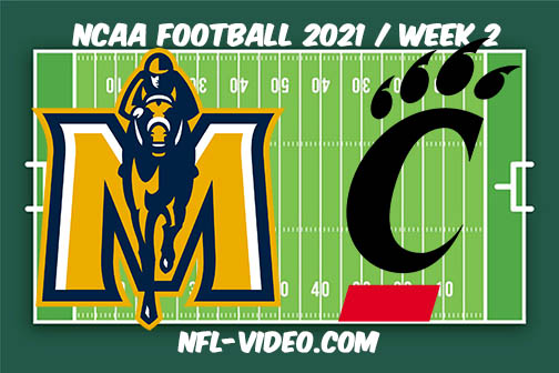 Murray State vs Cincinnati Week 2 Full Game Replay 2021 NCAA College Football