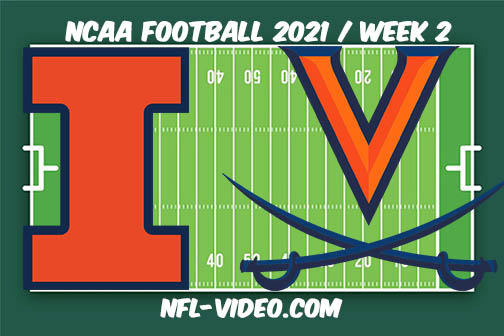 Illinois vs Virginia Week 2 Full Game Replay 2021 NCAA College Football
