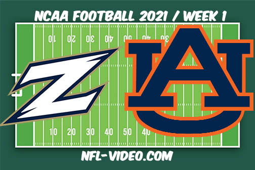 Akron vs Auburn Week 1 2021 Football Full Game Replay 2021 College Football