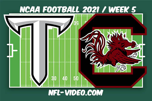 Troy vs South Carolina Football Week 5 Full Game Replay 2021 NCAA College Football