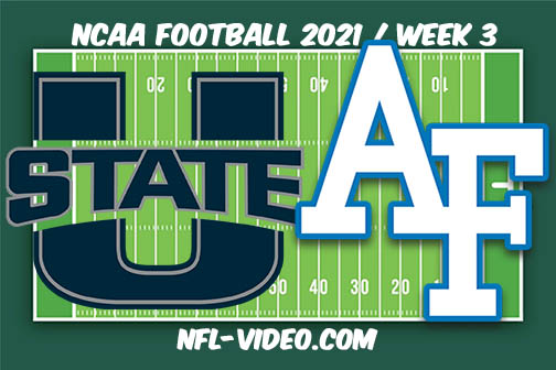 Utah State vs Air Force Week 3 Full Game Replay 2021 NCAA College Football
