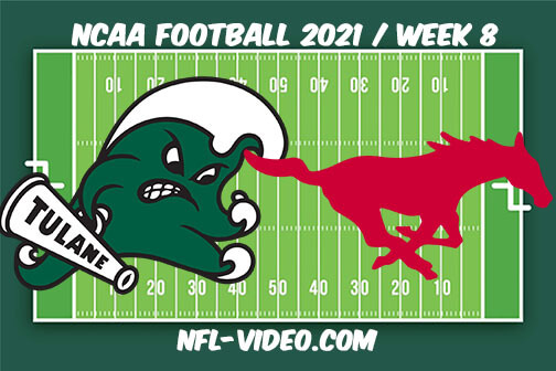 Tulane vs SMU Football Week 8 Full Game Replay 2021 NCAA College Football