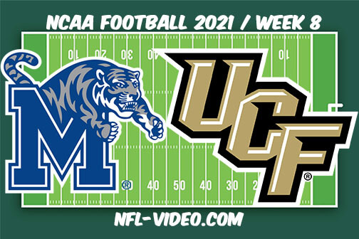 Memphis vs UCF Football Week 8 Full Game Replay 2021 NCAA College Football