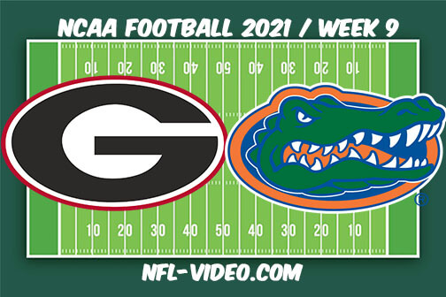 Georgia vs Florida Football Week 9 Full Game Replay 2021 NCAA College Football