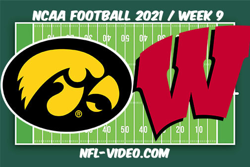 Iowa vs Wisconsin Football Week 9 Full Game Replay 2021 NCAA College Football