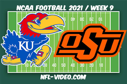 Kansas vs Oklahoma State Football Week 9 Full Game Replay 2021 NCAA College Football