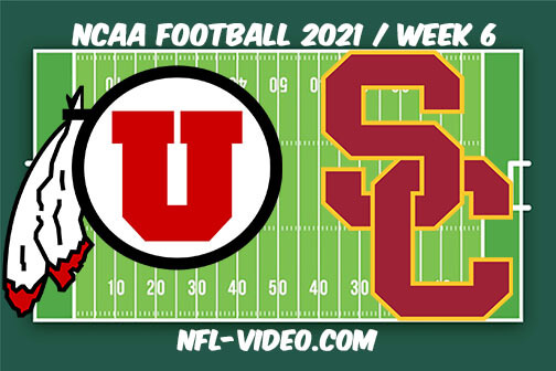 Utah vs USC Football Week 6 Full Game Replay 2021 NCAA College Football