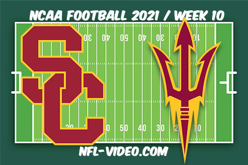 USC vs Arizona State Football Week 10 Full Game Replay 2021 NCAA College Football