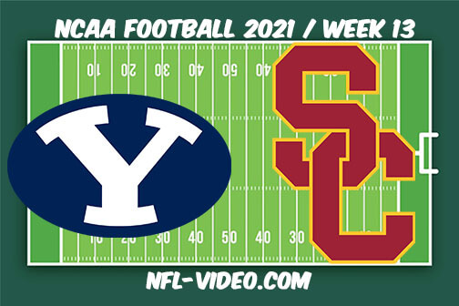 BYU vs USC Football Week 13 Full Game Replay 2021 NCAA College Football