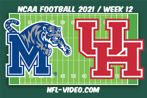 Memphis vs Houston Football Week 12 Full Game Replay 2021 NCAA College Football
