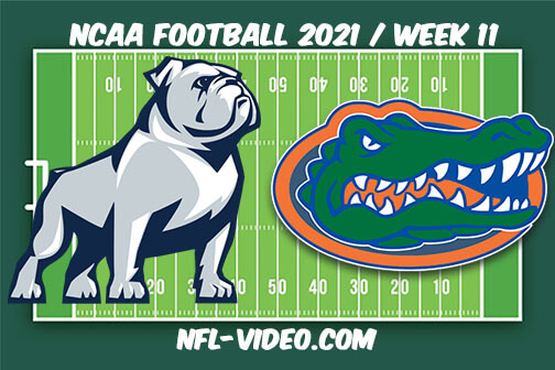 Samford Bulldogs vs Florida Gators Football Week 11 Full Game Replay 2021 NCAA College Football