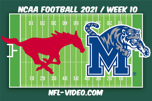 SMU vs Memphis Football Week 10 Full Game Replay 2021 NCAA College Football