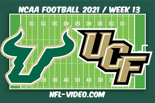 South Florida vs UCF Football Week 13 Full Game Replay 2021 NCAA College Football