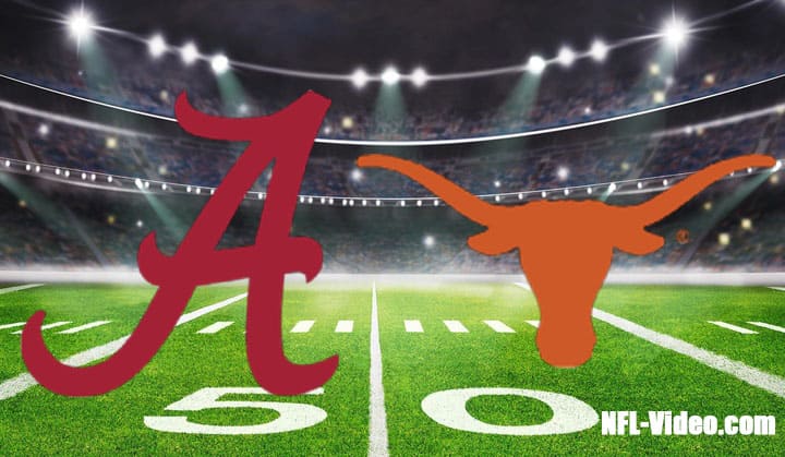 Alabama vs Texas Football Week 2 2022 Full Game Replay NCAA College Football
