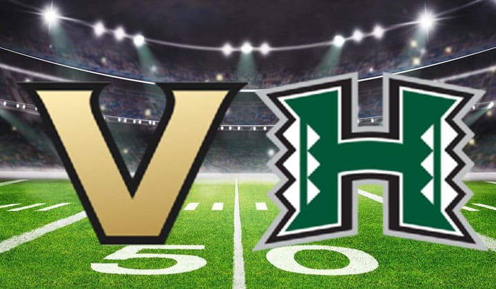 Vanderbilt vs Hawai'i Football Week 1 2022 Full Game Replay NCAA College Football