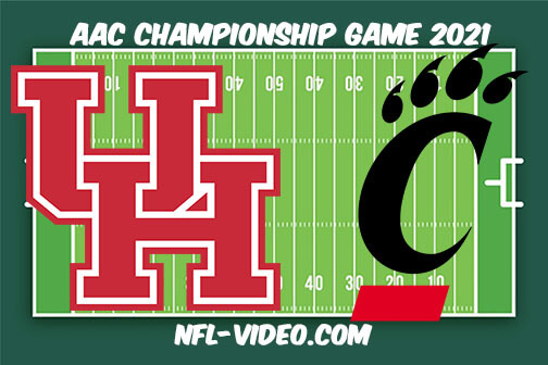 Houston vs Cincinnati AAC Championship 2021 Full Game Replay - NCAA College Football