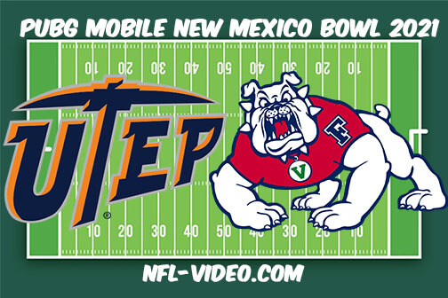 UTEP vs Fresno State 2021 New Mexico Bowl Full Game Replay - NCAA College Football