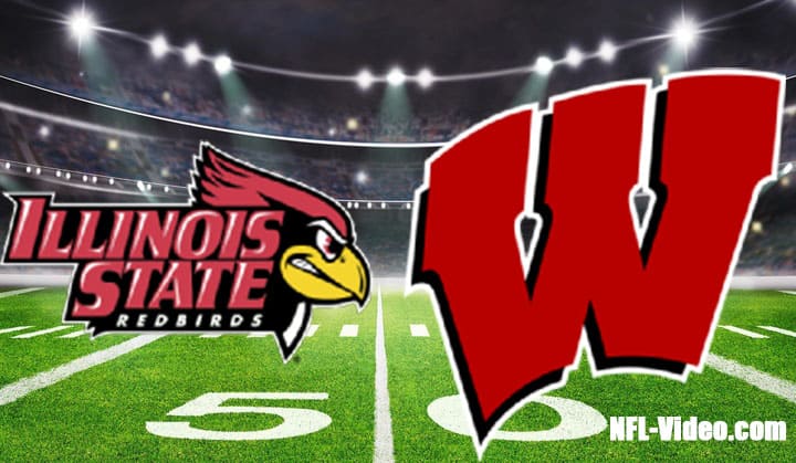 Illinois State vs Wisconsin Football Week 1 2022 Full Game Replay NCAA College Football