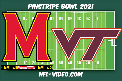Maryland vs Virginia Tech 2021 New Era Pinstripe Bowl Full Game Replay - NCAA College Football