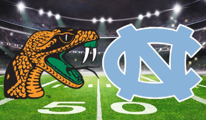 Florida A&M vs North Carolina Football Week 1 2022 Full Game Replay NCAA College Football