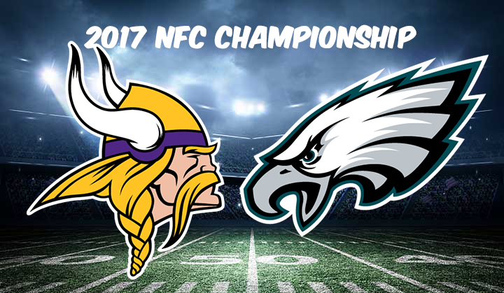 Philadelphia Eagles Minnesota Vikings 2017 NFC Championship PDF ticket 1-21-2018 