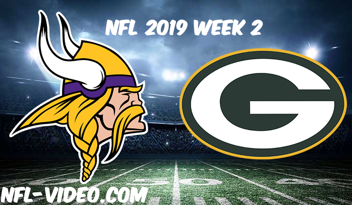 Minnesota Vikings vs Green Bay Packers Full Game & Highlights NFL 2019 Week 2