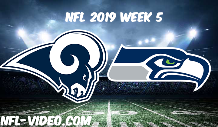 Los Angeles Rams vs Seattle Seahawks Full Game & Highlights NFL 2019 Week 5