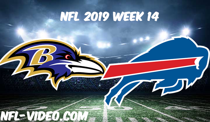 Baltimore Ravens vs Buffalo Bills Full Game & Highlights NFL 2019 Week 14
